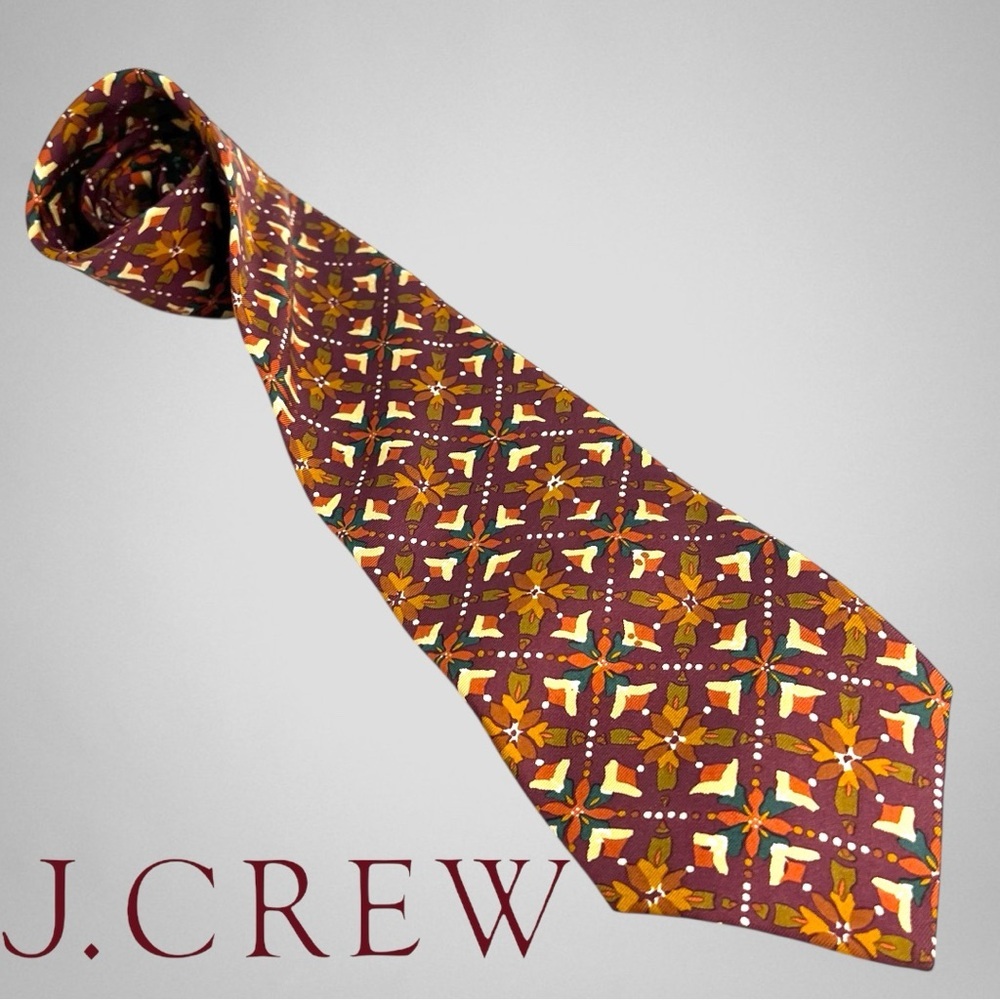 J. Crew Men's Patterned Tie